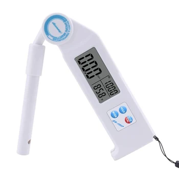 

SA-1017 3-In-1 Digital Water Quality Tester Salinity/S.G/Temp Folding Temperature Tester for Swimming Pools Aquariums