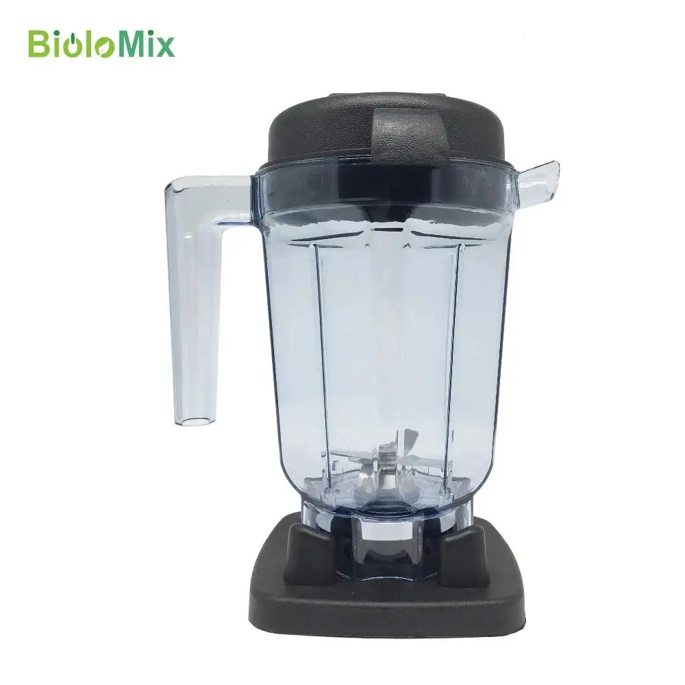 BioloMix 3HP 2200W Heavy Duty Commercial Grade Timer Blender Mixer Juicer Fruit Food Processor Ice Smoothies BPA Free 2L Jar