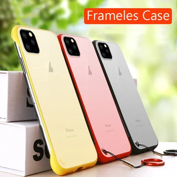 Frameless Slim Matte Hard Back Cases for iPhone 11/11 Pro/11 Pro Max