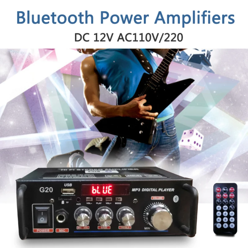 220V 600W Amplifier For Speakers Home Theater Sound System Equipment Music Stereo HiFi Subwoofer Car | Электроника