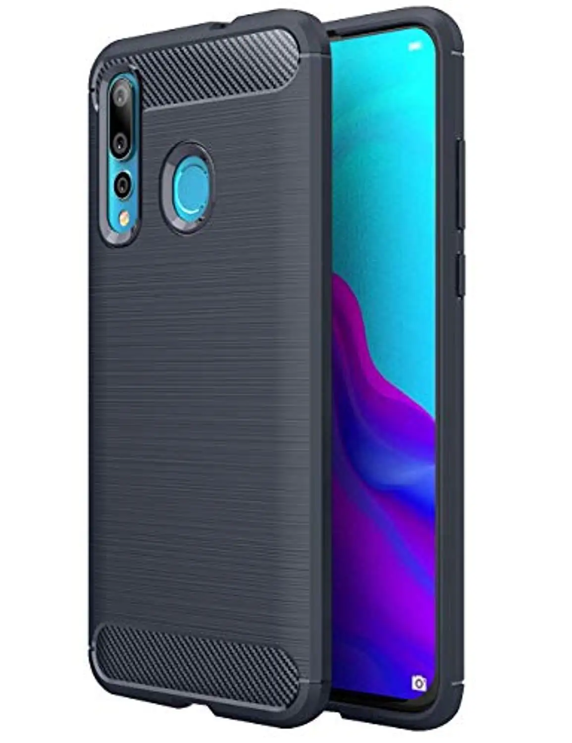 Carbon Fiber Armor for Huawei Nova 4 5 Pro 5i 3 Honor View 20 10 9X 8X 7X 8A 7A 8C 7C Phone Cases TPU Silicone Soft Back Cover |
