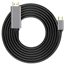 

Type C to HDMI-compatible Cable USB C to HDMI Adapter+PD Charging Port 4K30HZ Phone to TV Converter for MacBook Pro/ MacBook Air