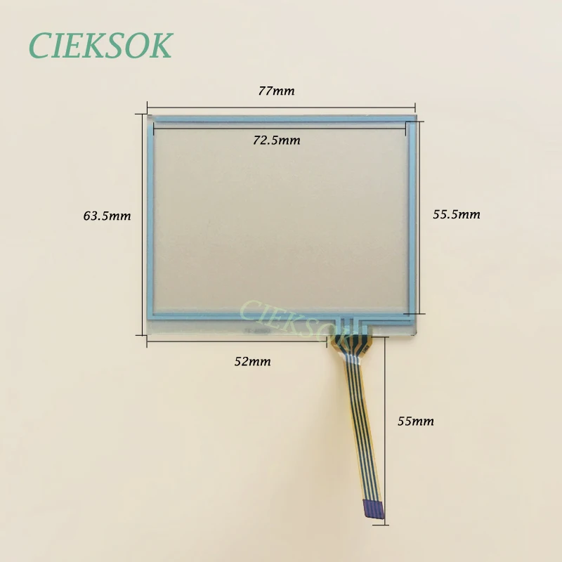 3.5 inch touch TS-A1053 77x63.5mm 1