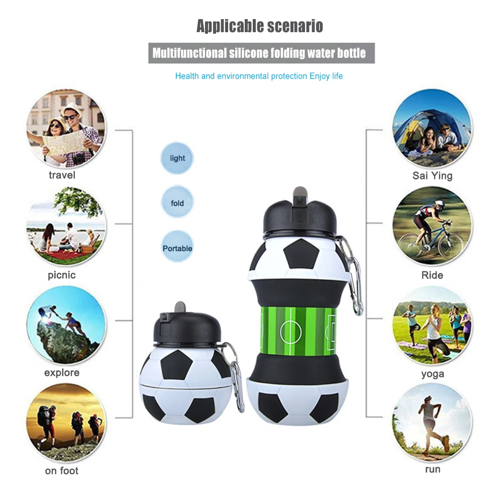 6 Ballons De Foot En Aluminium – Style Football – Réutilisables – Grand Format S