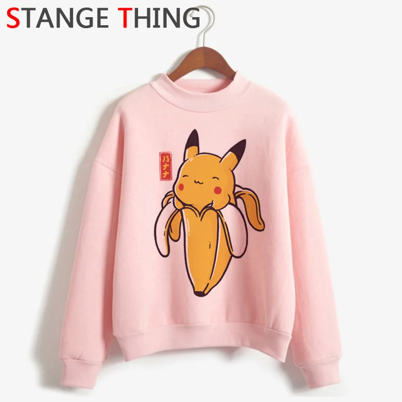 

Pokemon Go Kawaii Funny Cartoon Hoodie Women Cute Pikachu Harajuku 90s Anime Sweatshirt Winter Warm Graphic Fashion Hoody Female