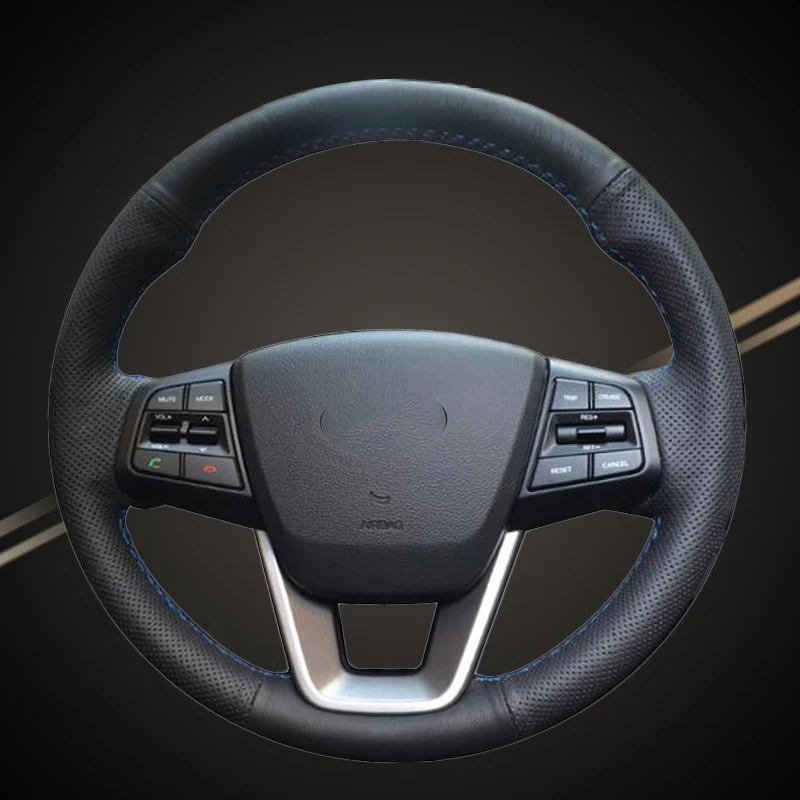 Оплетка на руль автомобиля для Hyundai ix25 2014-2016 Creta 2016 2017 | Автомобили и мотоциклы