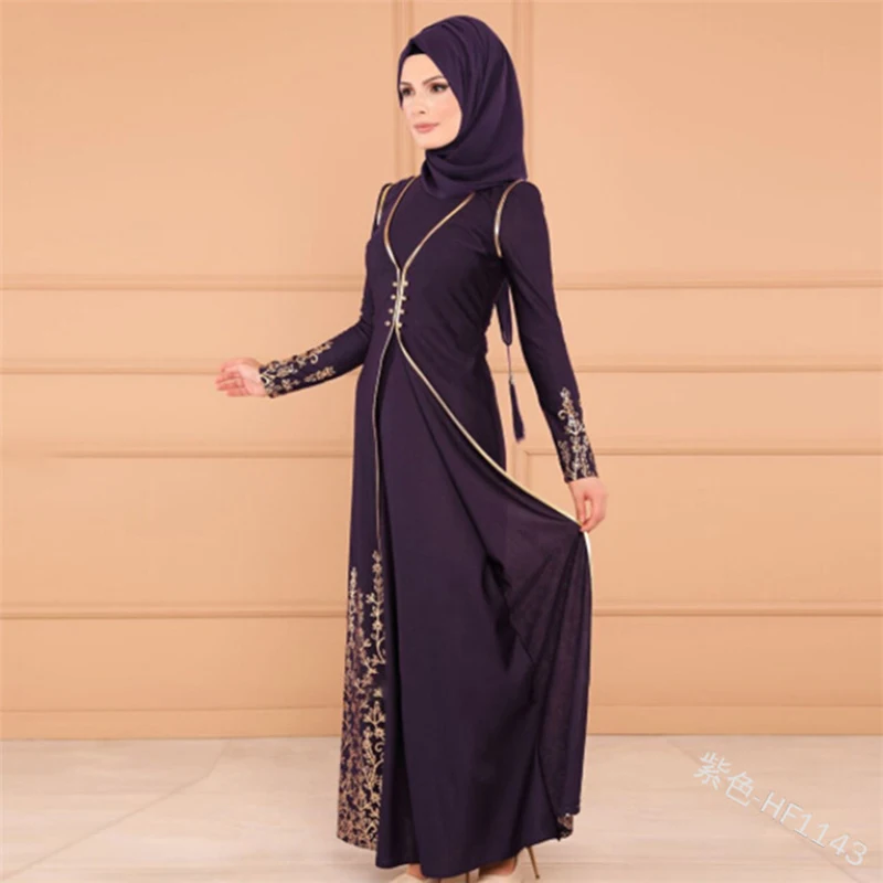 Vestidos длинное мусульманское абайя Турция исламский, Арабский Платье хиджаб Caftan Дубай Кафтан марокканский Tesettur Elbise одеяние мусульмане Longue