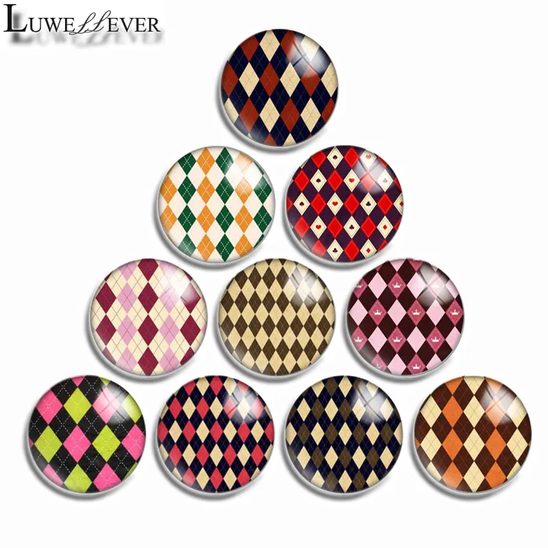 12mm 10mm 16mm 20mm 25mm 30mm 521 Mix Round Glass Cabochon Jewelry Finding 18mm Snap Button Charm Bracelet | Украшения и