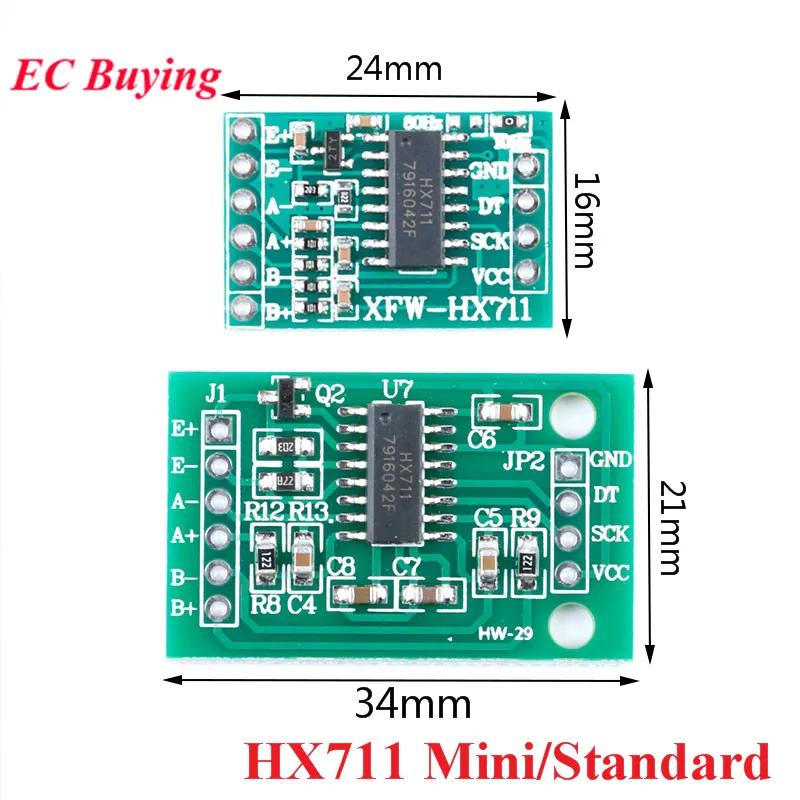 HX 711 Module Weighing sensor Pressure sensor 24 bit AD module Tc 