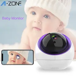 A-ZONE HD 1080P Детский Монитор IP камера с автоматическим отслеживанием ночного видения домашняя беспроводная Wifi CCTV камера видеонаблюдения