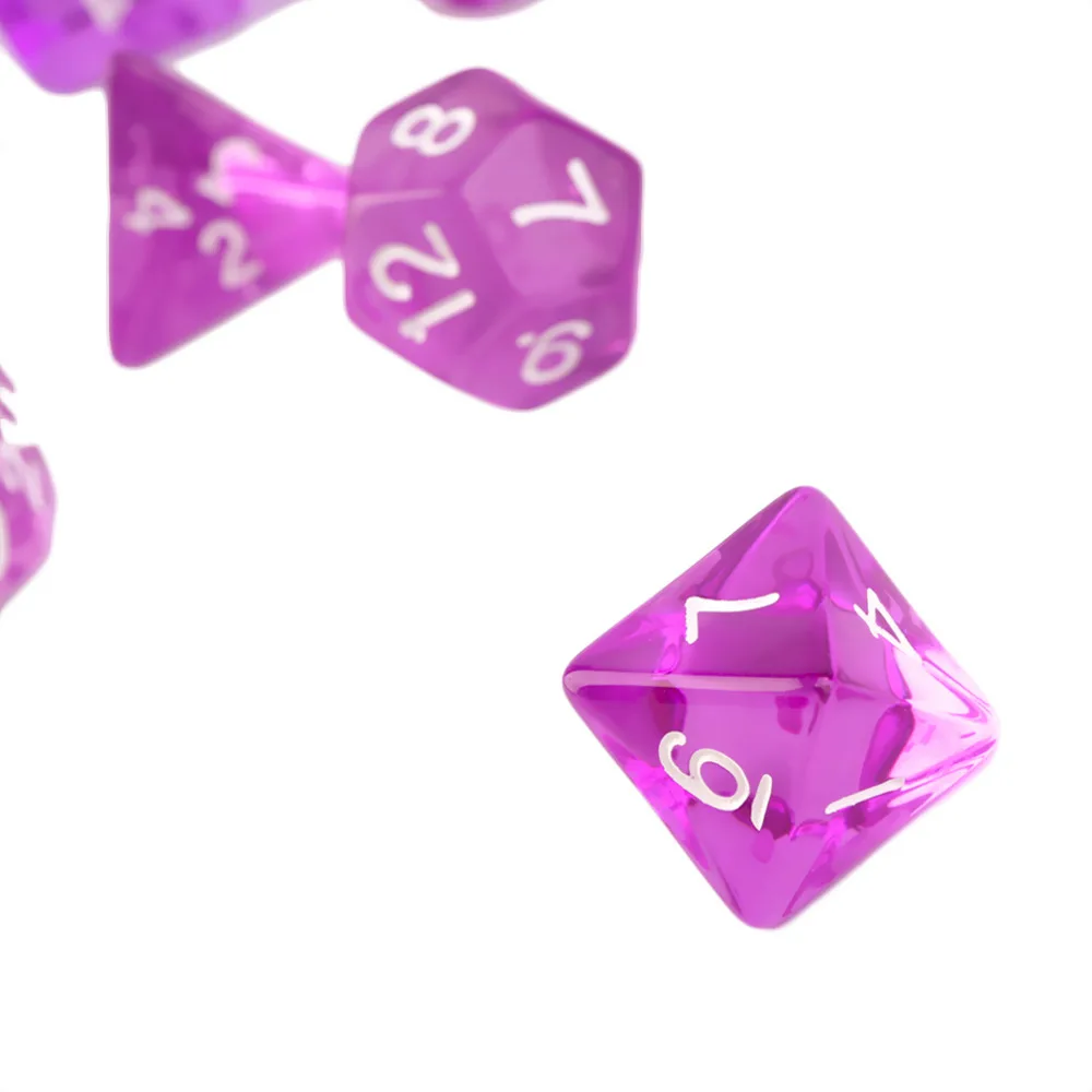 7 шт./компл. игры Multi по бокам кости D4 D6 D8 D10 D12 D20 игровой кубики Лидер продаж