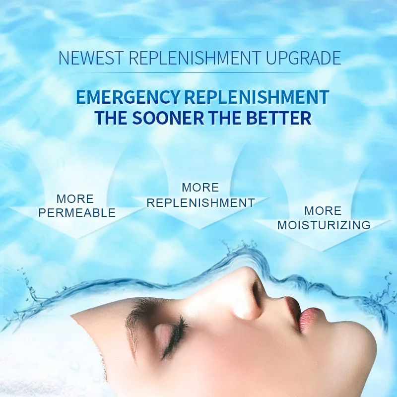 LAIKOU 3Pcs Hydration Daily Face Skin Care Set Moisturizing Facial Cleanser Cream Toner Oil control Shrink 3