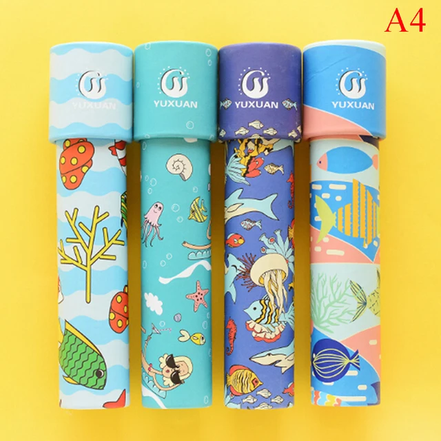 3D Cartoon Animals Kaleidoscope Scope Classic Kaleidoscope Educational Toys Colorful Imaginative Best Gift For Kids Children 6