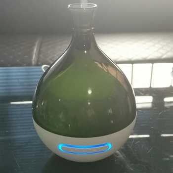

Usb Humidifier Ultrasonic Aromatherapy Essential Oil Diffuser Led Light Atomization Vase for Home Office