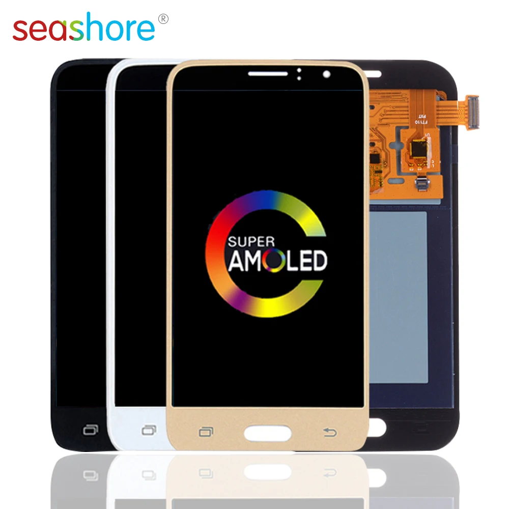 ЖК-дисплей 4 3 дюйма AMOLED для SAMSUNG Galaxy J1 Ace J110 сенсорный экран с дигитайзером в сборе
