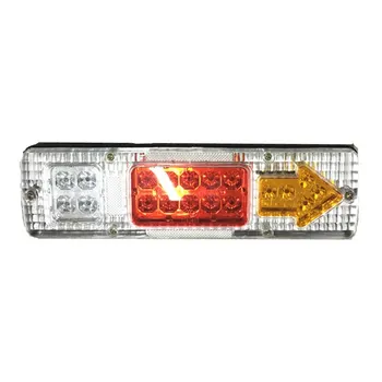 

24V LED Trailer Tail Light Rear Light Super Bright Truck Electric Tricycle Tail Lamp Reversing Running Brake Turn Lights