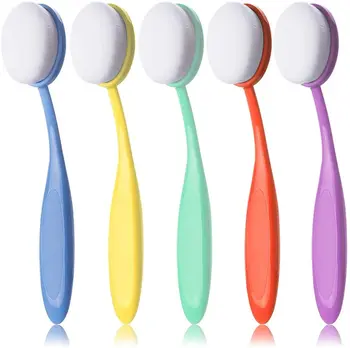 

Craft Ink Blending Brushes 5 Colorful Pack Set Broad Application Assortment Crafter Color Coded Handles