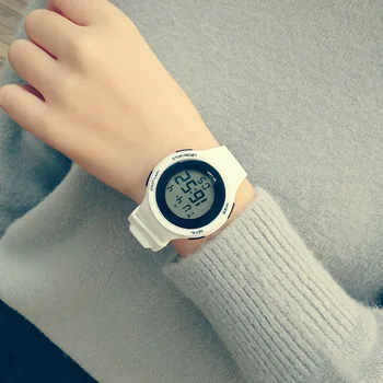 

Girl Boy Children Watches Kid Women Wrist Watch Men Clock Silicone LED Light Digital Sport Watch erkek saat Wristwatch