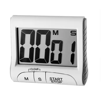 

1Pcs LCD Digital Display Timer Multifunctional Portable Kitchen Timer With Alarm Clock & Countdown Memory Function Cooking Timer
