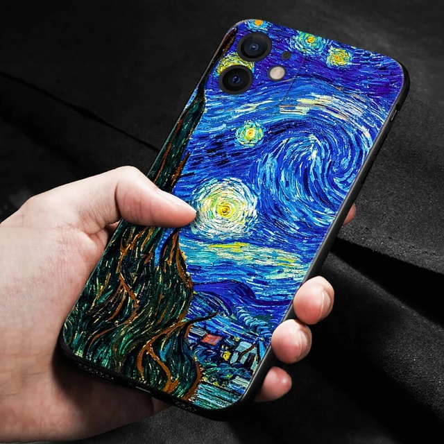 Iphone 13 Pro Max Phone Cases Art  Iphone 12 Pro Max Cases Van Gogh - Case  Coque - Aliexpress
