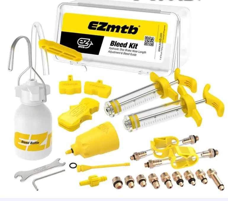 EZ master Bleed комплект для гигантского Avid shimanoo tektro hope magura hayes формула hydralic дисковый тормоз - Цвет: Universal for both