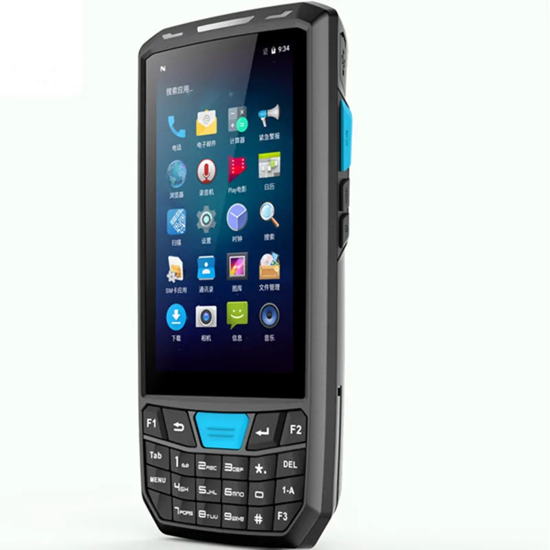 

PDA Barcode Scanner honeywell newland scanner IP66 waterproof Rugged phone android handheld barcode inventory data terminal