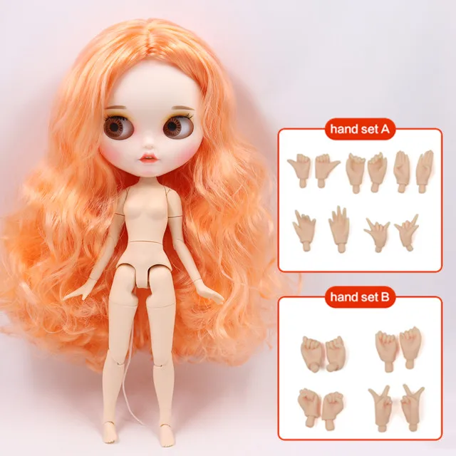 ICY 1/6 Blyth наряды индивидуальные кукла белая кожа и суставы тела с открытым ртом матовое лицо для девочки подарок Игрушка Специальное предложение - Цвет: 260BL2023