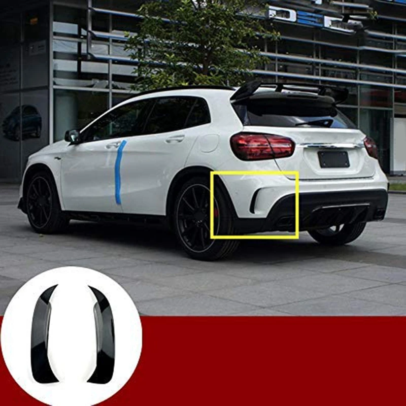 Задний бампер спойлер вентиляционное отверстие Накладка для Benz Gla X156 Gla45 Amg 2013-2018 |