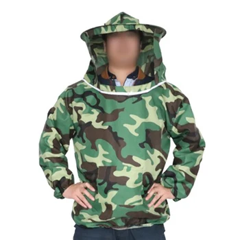 

Hat Beekeeping jacket Veil Camo Green Protector Casual Outdoor Clothes