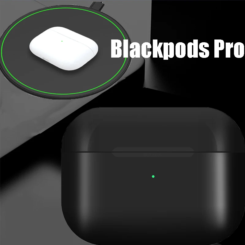 

Blackpods Pro Bluetooth earphone TWS 1:1 clone wireless headset Pressure Sensor Smart stereo head phone not Original air 3 i1000