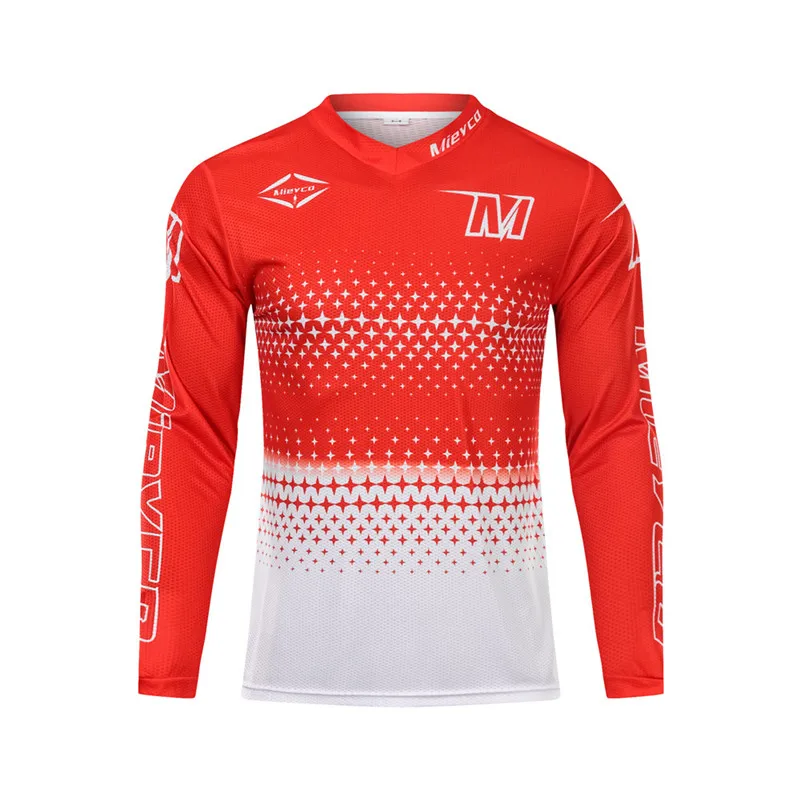 Mieyco Мужская Pro crossmax moto Jersey одежда для горного велосипеда MTB велосипедная футболка DH MX велосипедные рубашки внедорожная одежда для мотокросса - Цвет: H
