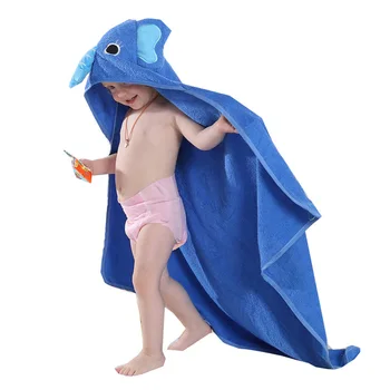 

Children Robes Flannel Pajamas Baby Bathrobe Kids Home Wear Baby Hooded Bathrobe Bath Towel Bath Terry Bathing Robe T66