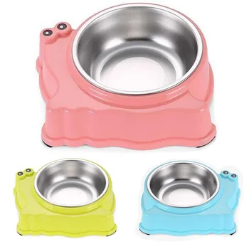 

Non-slip Stainless Steel Pet Dog Cat Bowl Puppy Eating Feeder Dish Bowel Food Container Water Bowls Drinking Dish Feeder