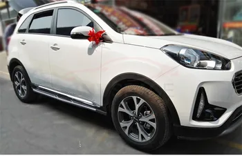 

New arrival side step fit for KIA KX3 nerf bar bar running board 2016 2017 aviation aluminum alloy special price for promotion