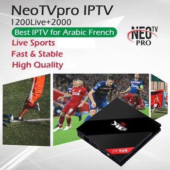 

NEOTV Pro IPTV France IPTV Arabic IPTV+H96Pro+ 3G/32G Amlogic S912 Android TV Box PlayStore YouTube Skype WiFi 4K Set Top Box
