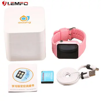

LEMFO V7K Children Smart Watch Security Safety Monitor Anti Lost GPS Location Positioning Tracker Display Screen Waterproof