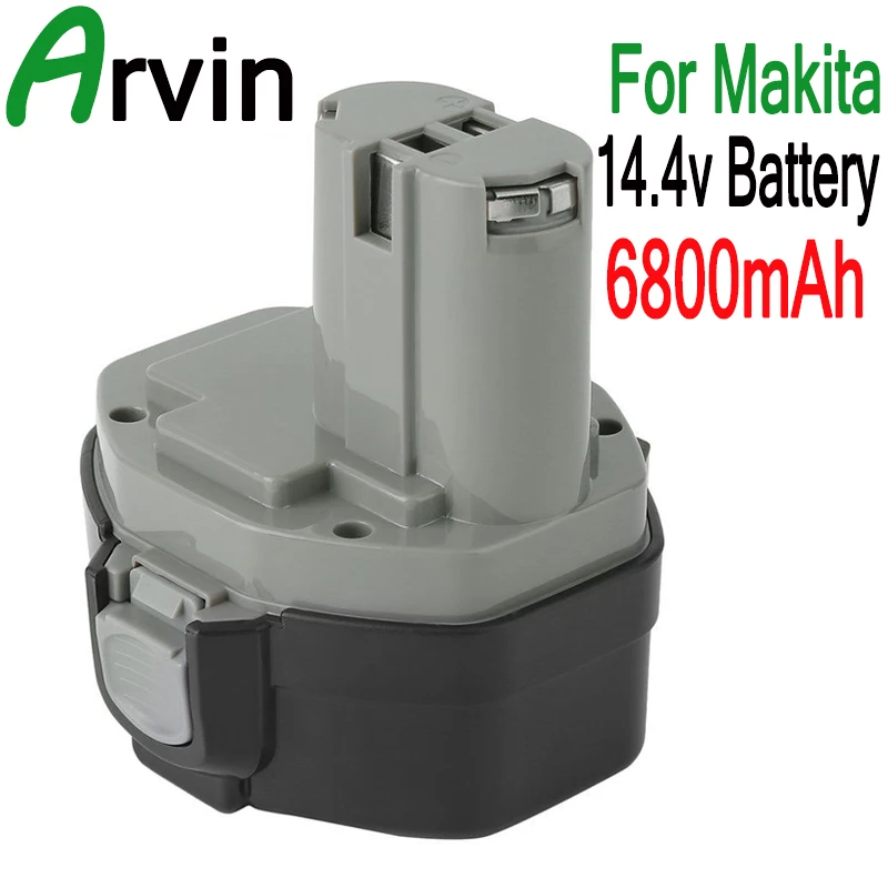 Оригинал 14 4 вольт 6800 мАч NI CD батарея для MAKITA В Makita PA14 14221420192600 1 6281D