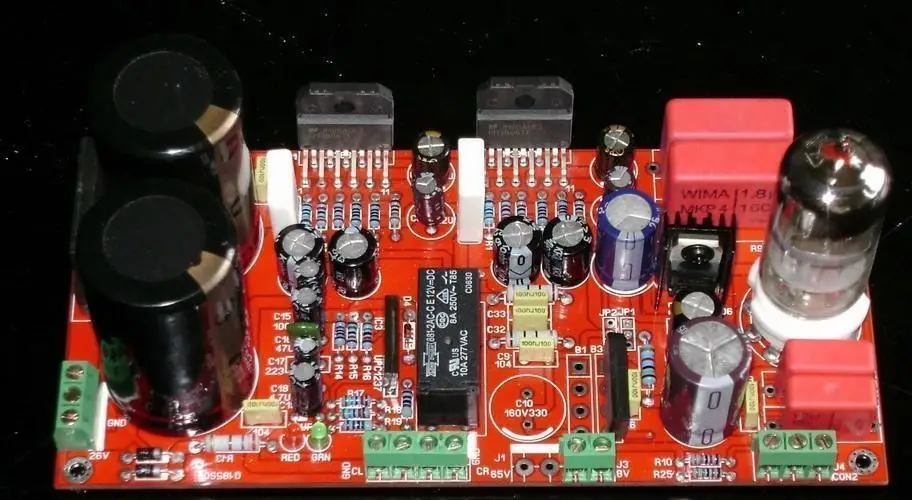 Плата питания сабвуфера LM3886 6N11 UPC1237 класса D трубчатая усилителя HiFi 2 0 канала 68 Вт *