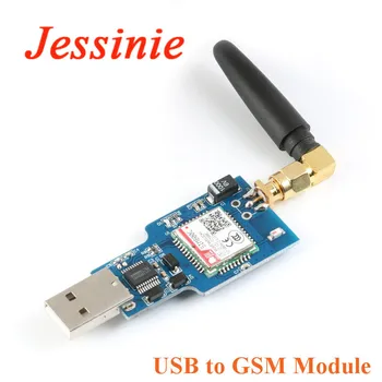 

USB to GSM Module Quad-band GSM GPRS SIM800C Module for Bluetooth SMS Messaging With Antenna