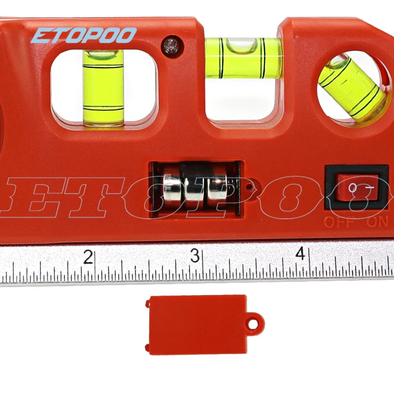 Многофункциональный инфракрасный лазерный уровень 4 в 1, перекрестная Лазерная Лента 2,5 м, измерение со штативом, Многофункциональный ручной инструмент