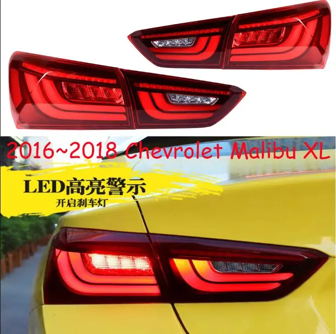 LED Taillight Год задний светильник для Malibu XL задний светильник автомобильные аксессуары светодиодный DRL Taillamp для Malibu XL противотуманный светильник - Цвет: LED Taillight