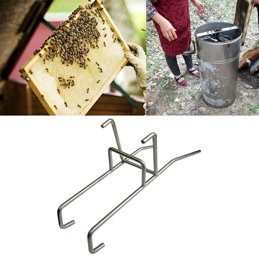 

11.8 Inch Bee Honey Bucket Rack Holder Beekeeping Tool Stainless Steel Beekeepers Easy Pour Honey Farm Bee Honey Bucket Stand N8