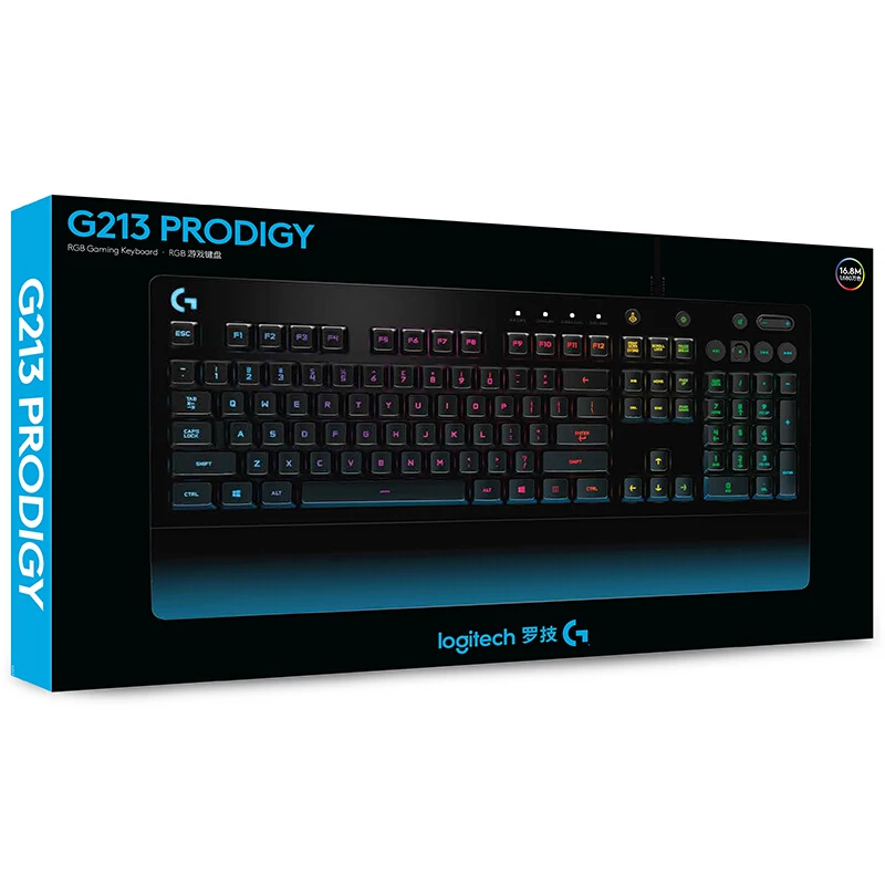 Игровая RGB Клавиатура Logitech G213 игровая клавиатура для компьютерных
