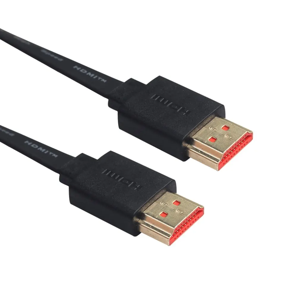 Высокоскоростной hdmi кабель плоский кабель позолоченный 3D 4K кабель 0,3 м 1 м 1,5 м 2 м 3 м 5 м 7,5 м 10 м 15 м для ТВ для PS3 проектор компьютера