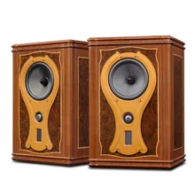HIVI Swans F10 Home Theater F10M Passive/ HIFI music bookshelf speaker 3-way 4th-order 6.5'' Bass-Mid Isodynamic ribbon tweeter