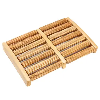 

Wooden Foot Roller Wood Care Massage Reflexology Relax Relief Massage