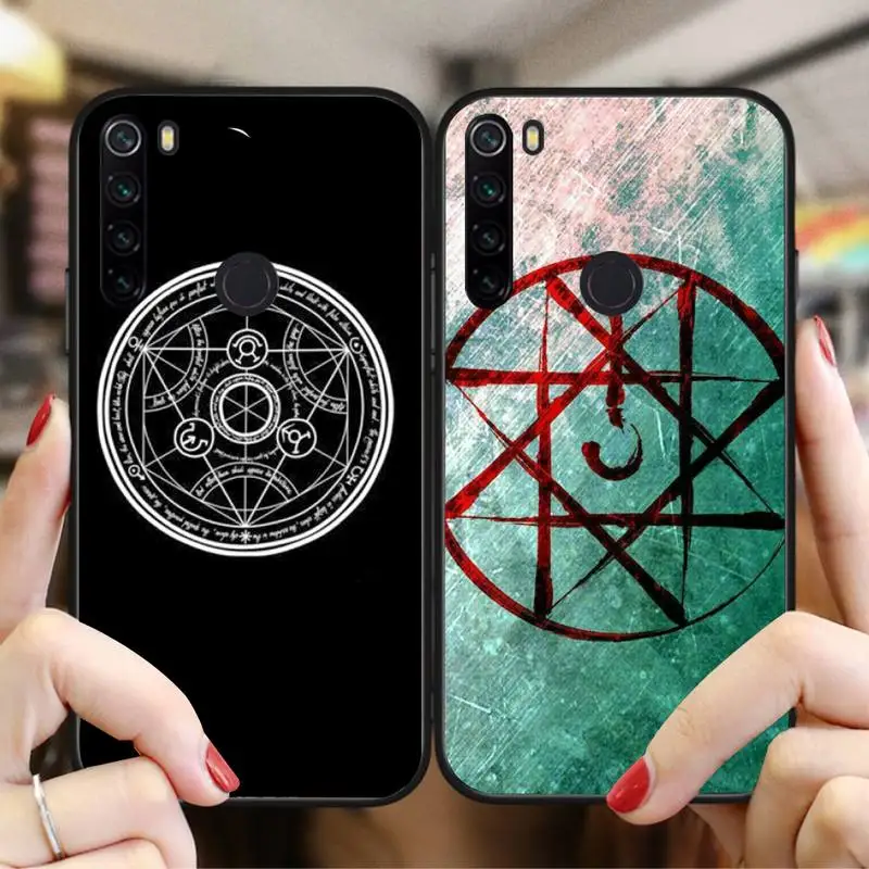 Full Metal Alchemist Brotherhood Anime Phone Case For Xiaomi Redmi Note8T 10 9 Pro K30 Redmi8 9A 6 7 8 5Plus | Аксессуары для