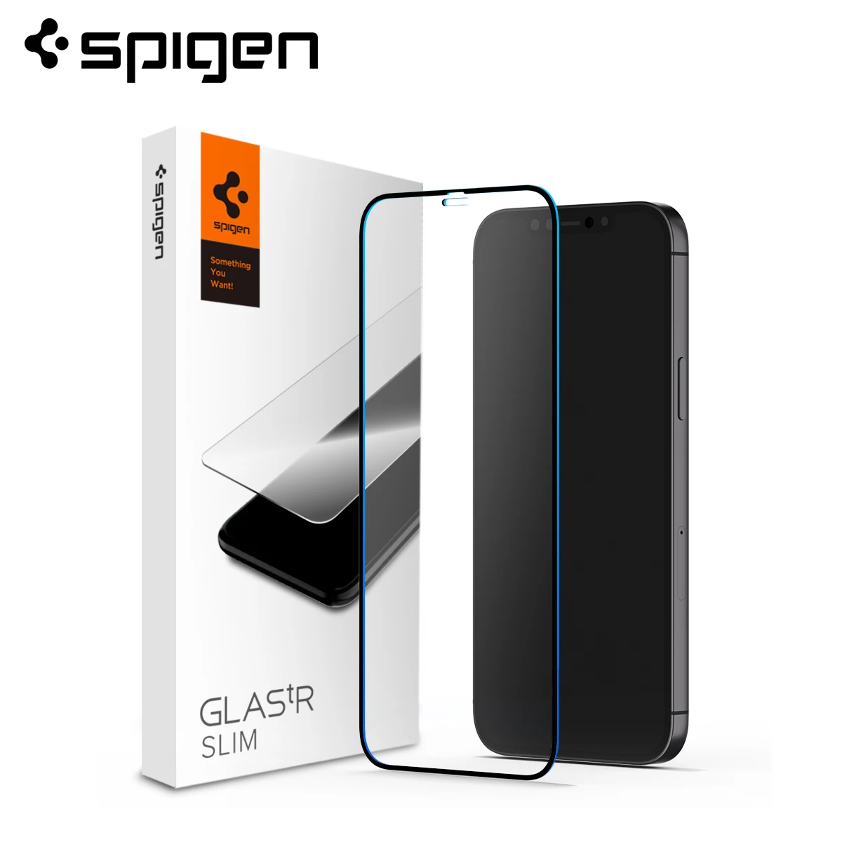 Spigen Glas.tR Slim Full Cover Screen Protector for iPhone 12 Pro Max / 12 Pro / 12 / 12 Mini