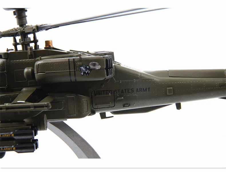 Terebo 1: 72 Apache военный вертолет моделирование модель самолета военные готовые украшения AH-64A коллекция подарок