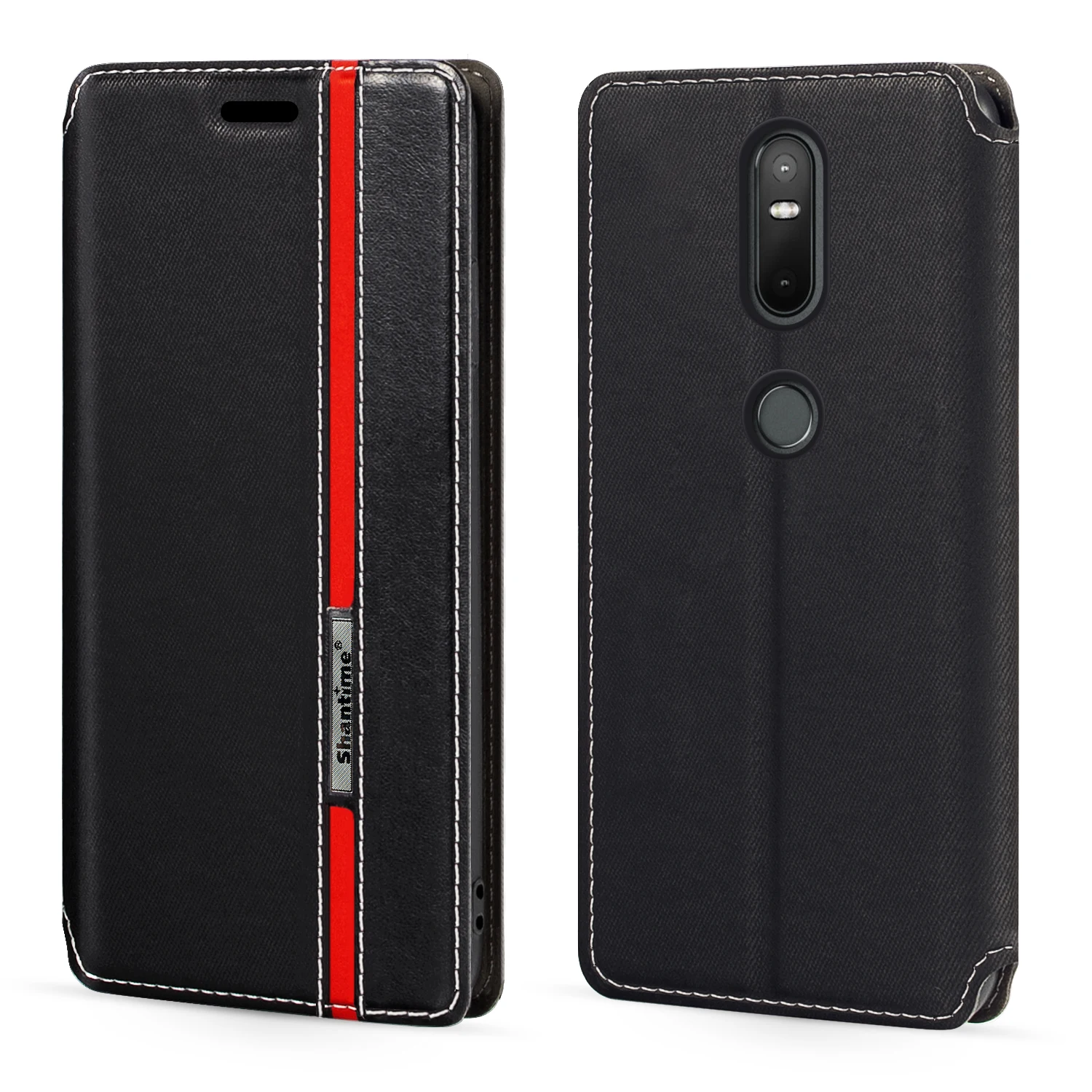 

For Lenovo Phab 2 Plus Case Fashion Multicolor Magnetic Closure Leather Flip Case Cover with Card Holder 6.4 inches
